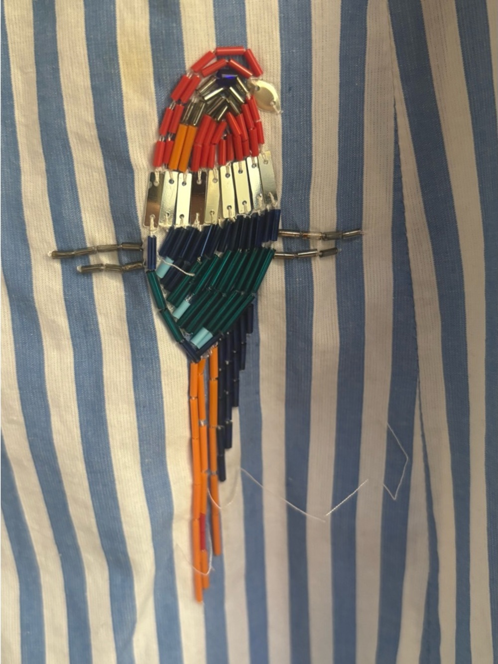 Maeve Anthropologie embellished parrot sundress - Picture 6 of 7